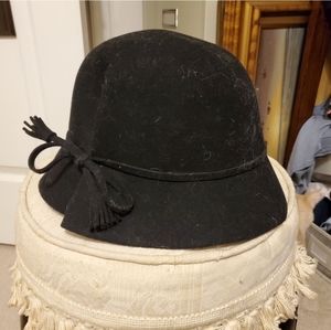 Nine West Black Womens Bucket Hat